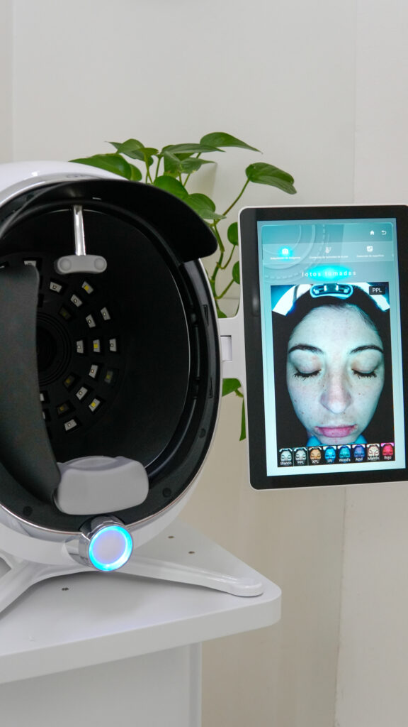 tecnología y análisis facial avanzado en Las Condes