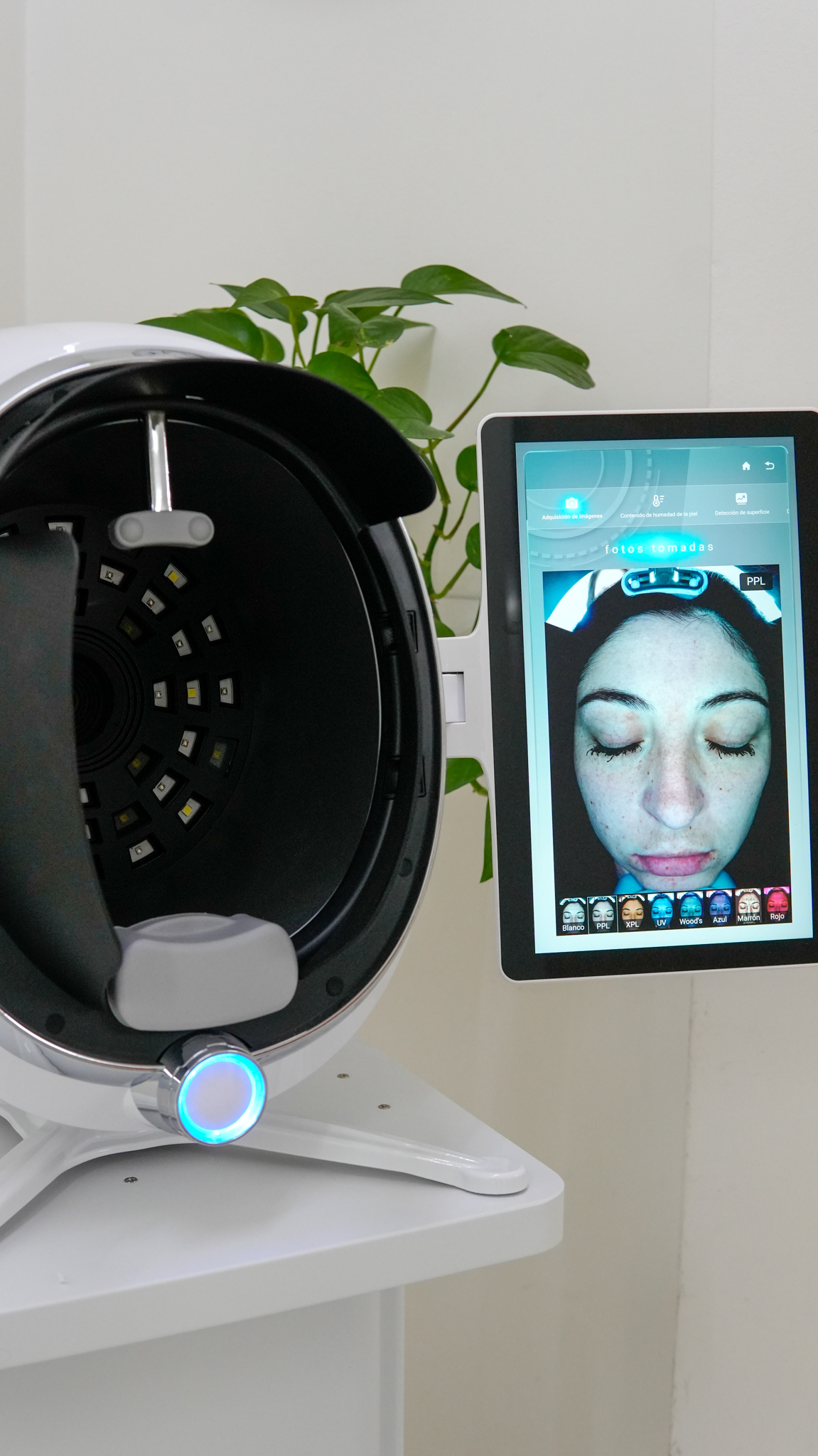 tecnología y análisis facial avanzado en Las Condes